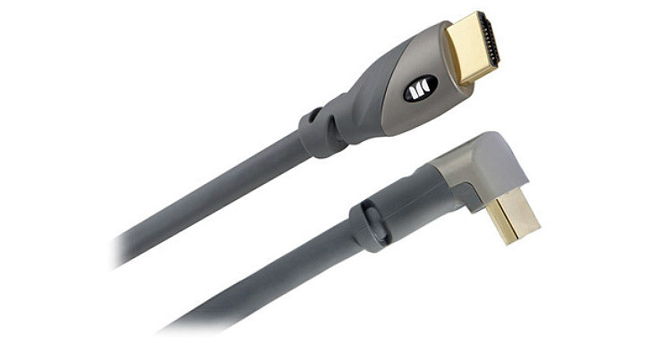Monster Cable HDMI 700hd High Speed Right Angle HDMI Cable
