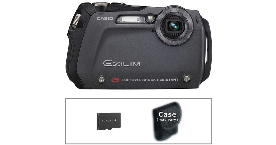 Casio Exilim EX-G1 Digital Camera with Basic Accessory Kit