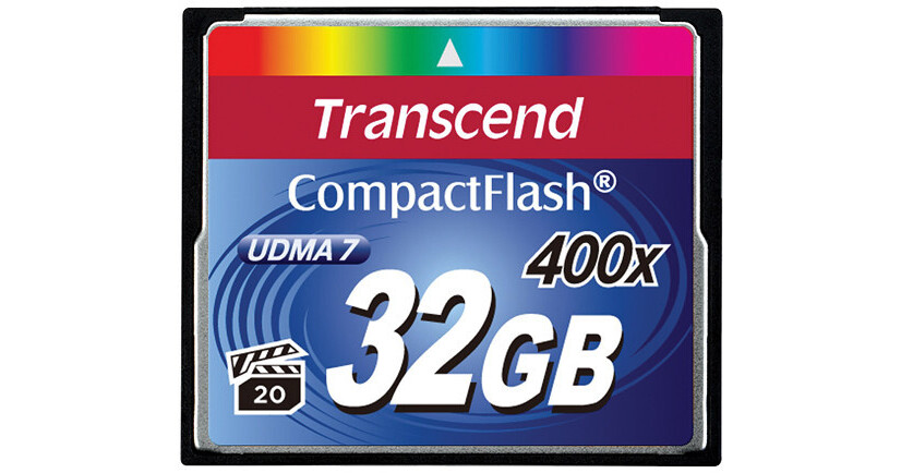 Карта памяти cf 32gb 400x transcend