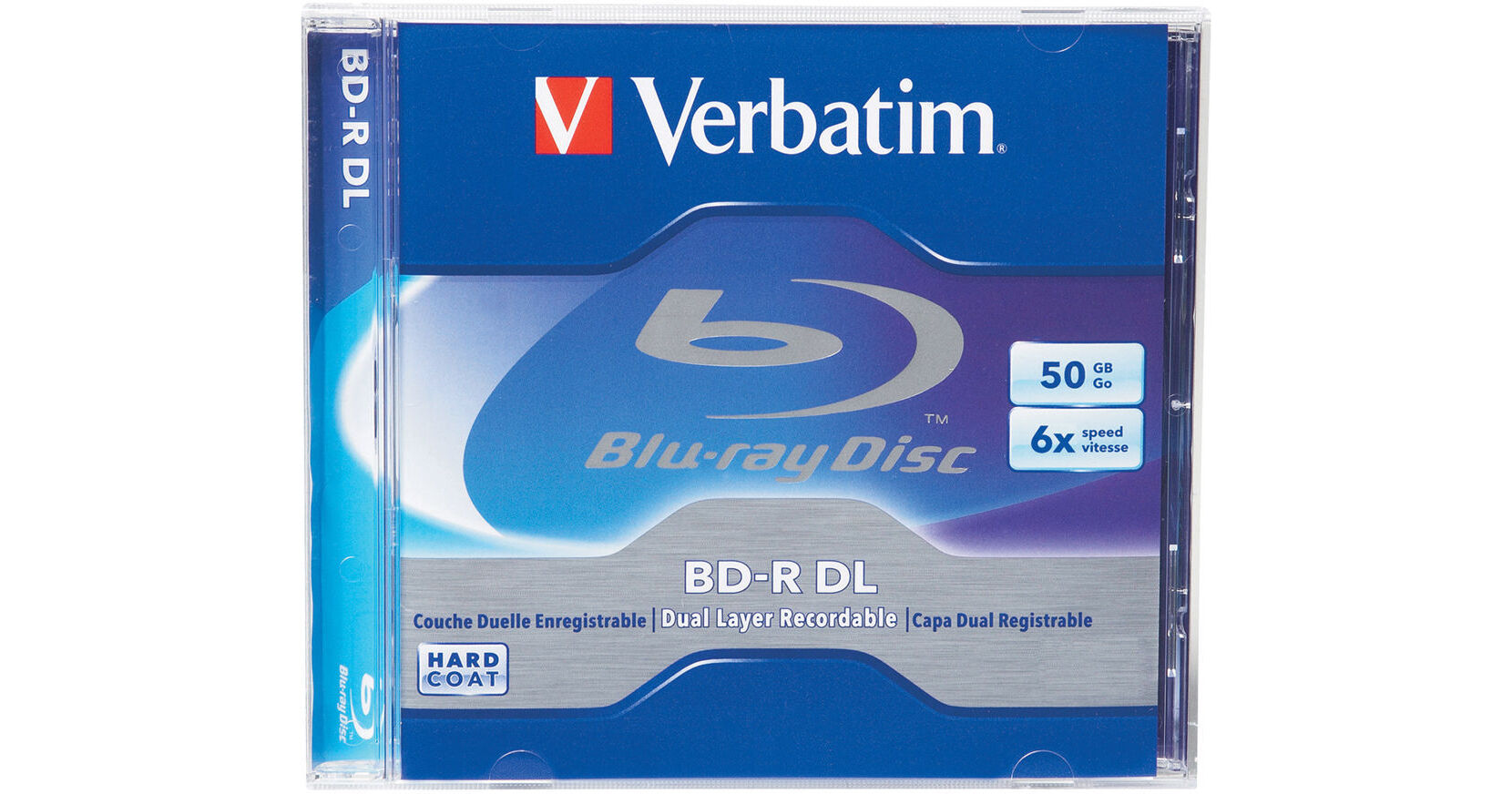 Verbatim 50GB 6x Bluray Disc (Jewel Case) 96911 B&H Photo Video