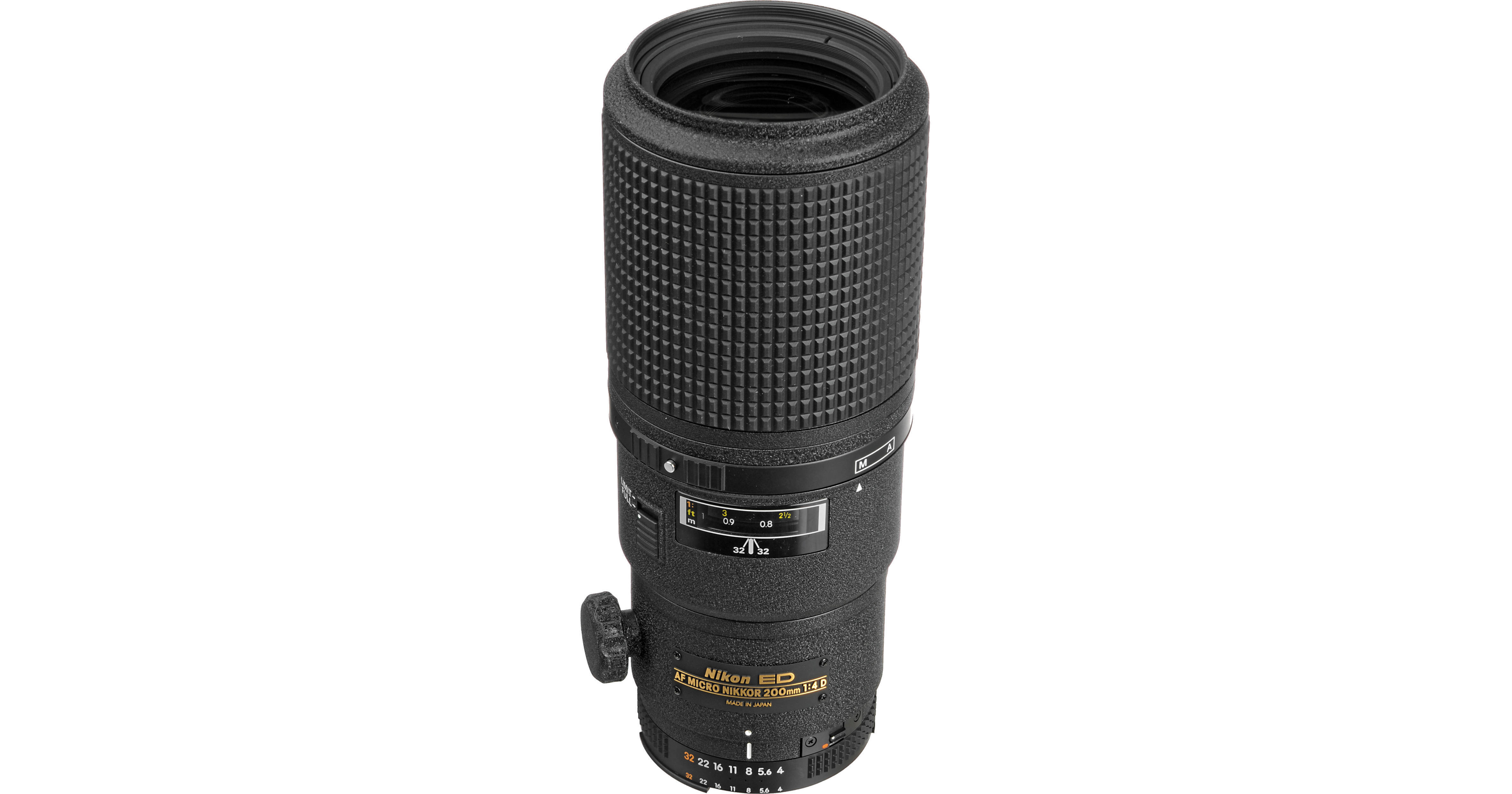 Nikon AF Micro-NIKKOR 200mm f/4D IF-ED Lens 1989 B&H Photo Video