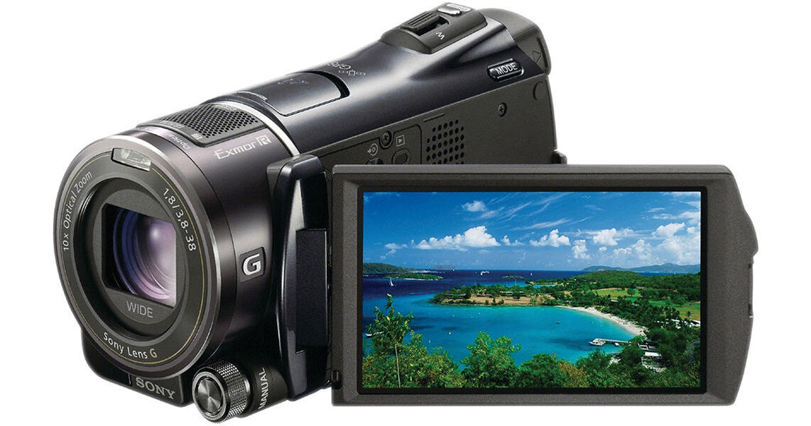 Sony HDR-CX550V 64GB HD Handycam Camcorder HDR-CX550V B&H Photo