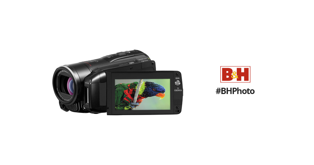 Canon VIXIA HF M31 Dual Flash Memory Camcorder 4353B001 B&H