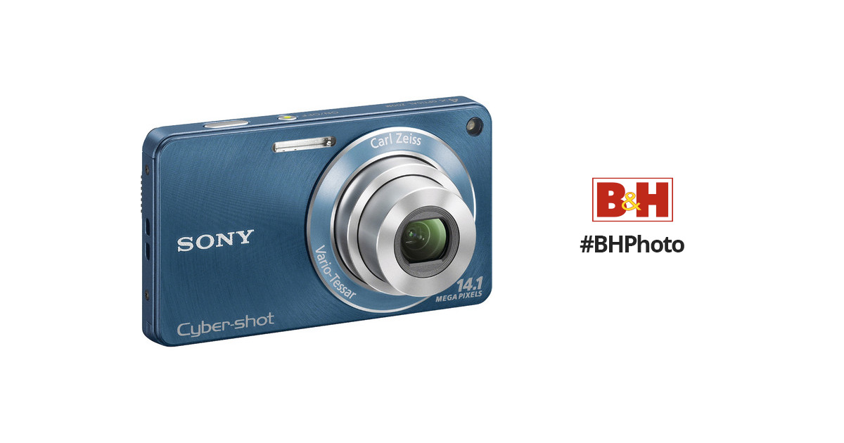 Sony Cyber-shot DSC-W350 Digital Camera (Blue)