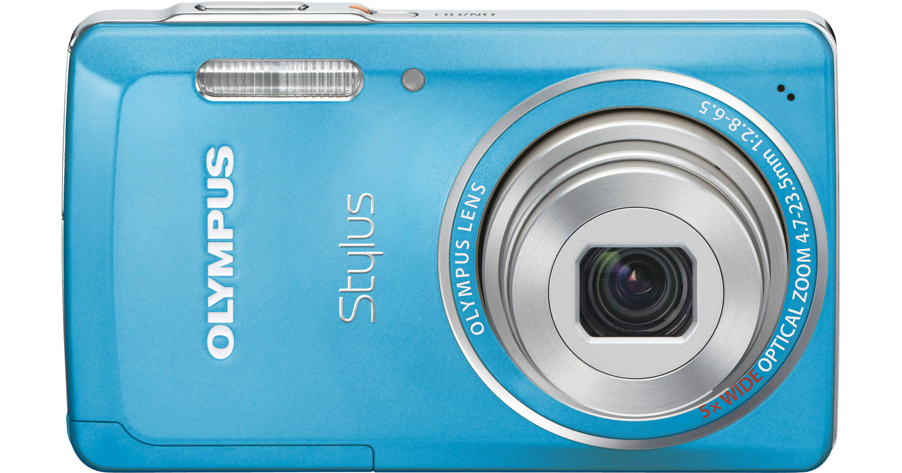 Olympus Stylus 5010 Digital Camera (Blue) 227560 B&H Photo Video