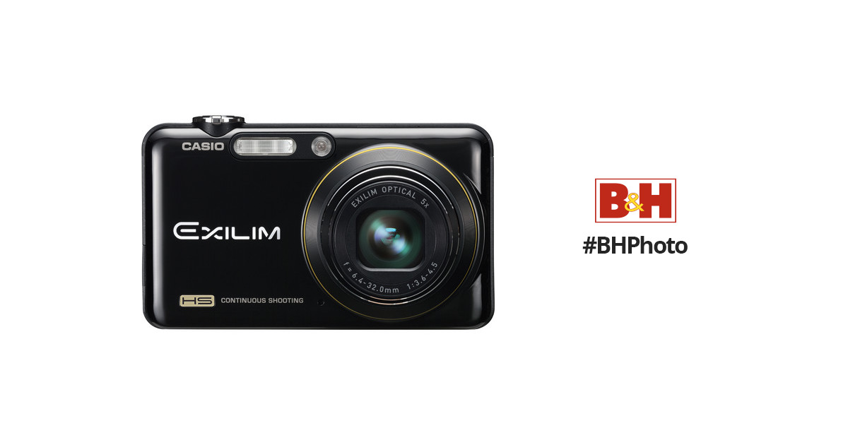Casio EX-FC150 Digital Camera (Black) EX-FC150BK B&H Photo Video