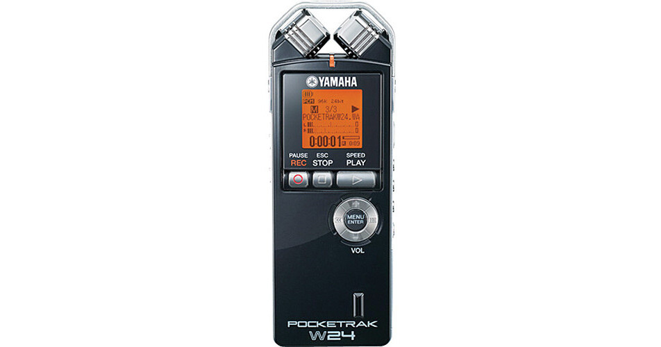 Yamaha POCKETRAK W24 Pocket Stereo Recorder POCKETRAK W24 B&H