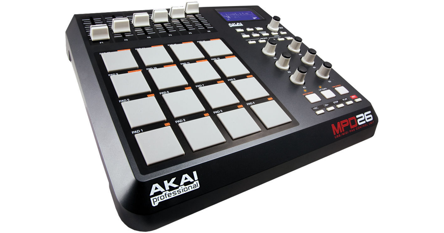 Akai Professional MPD26 - USB/MIDI Pad Controller MPD26 B&H