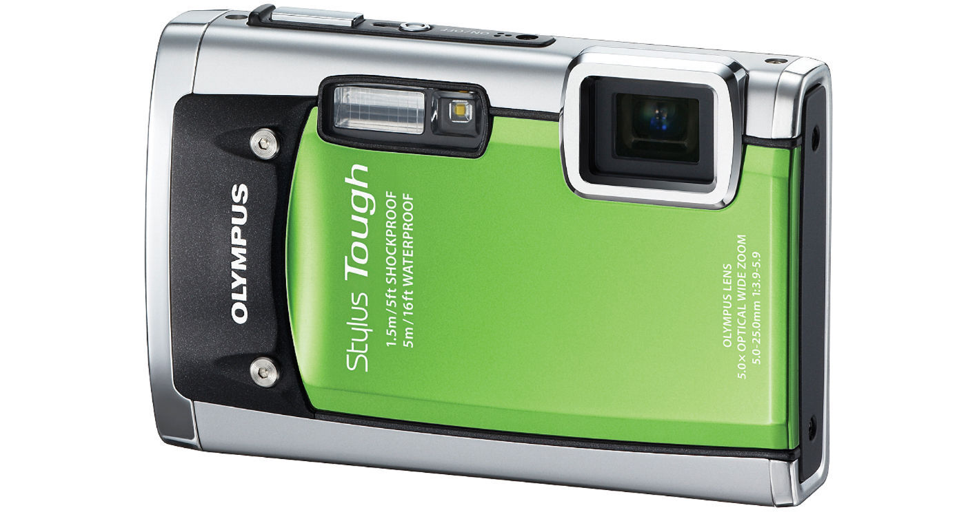 Olympus Stylus Tough-6020 Digital Camera (Green) 227645 B&H