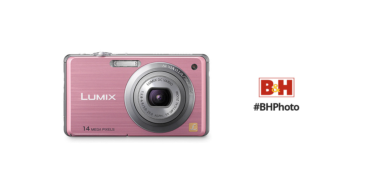 Panasonic LUMIX DMC-FH3 Digital Camera (Pink) DMC-FH3P B&H Photo
