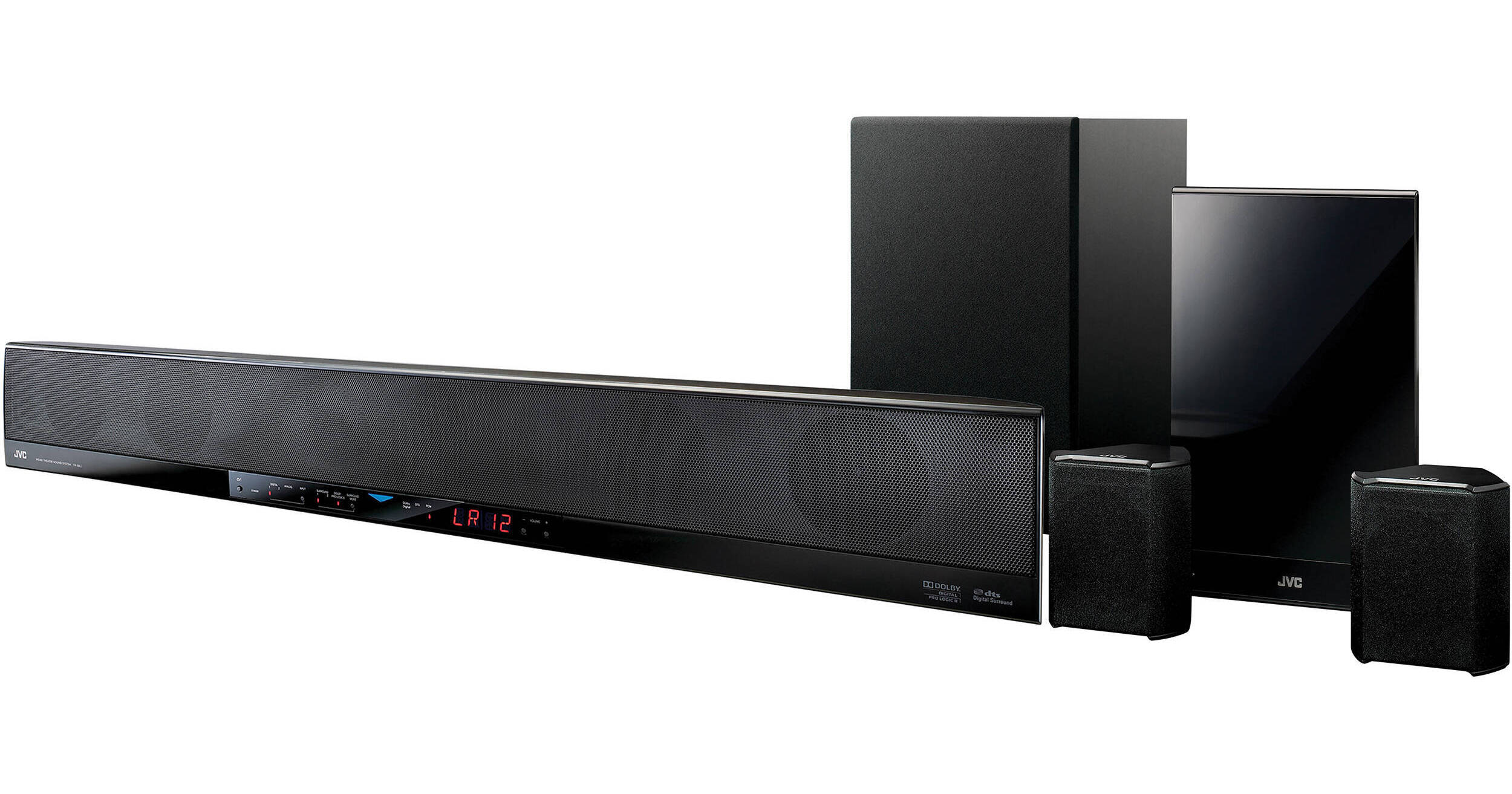 JVC THBA3 5.1 Channel Surround Soundbar System THBA3 B&H Photo