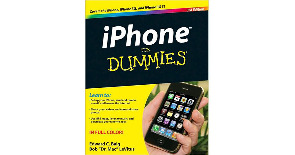 Wiley Publications Book iPhone For Dummies, 9780470536988