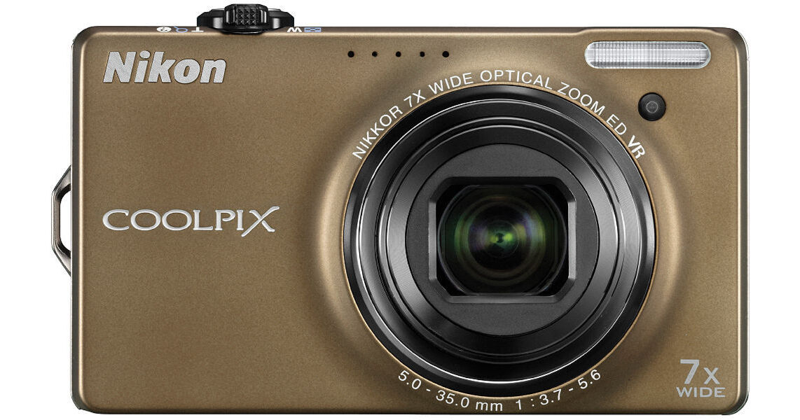 Nikon CoolPix S6000 Digital Camera (Bronze) 26216 B&H Photo Video