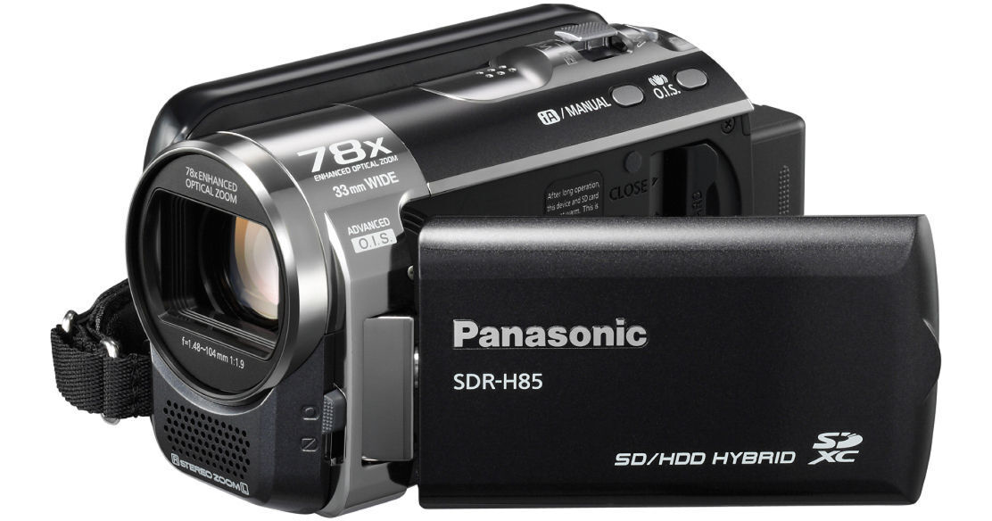 Panasonic SDR-H85 Standard Definition PAL Camcorder SDRH85KE B&H