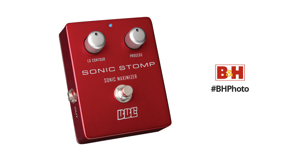 BBE Sound Sonic Stomp Sonic Maximizer Stomp-Box Pedal SONIC