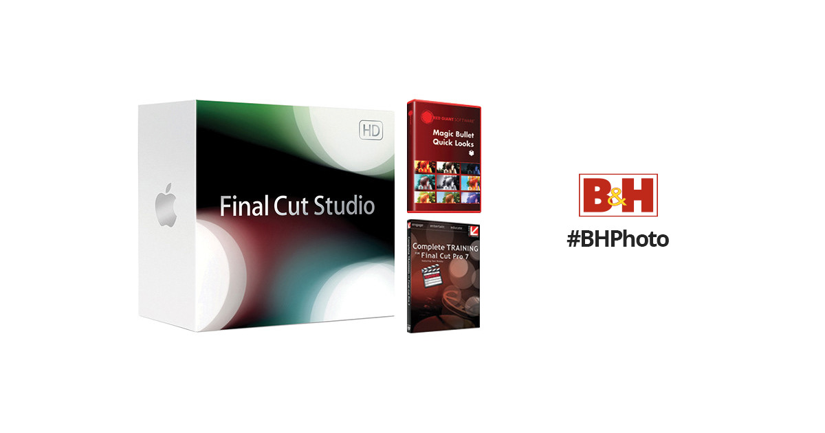 final cut studio on macbook