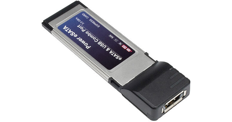 lacie esata expresscard 34