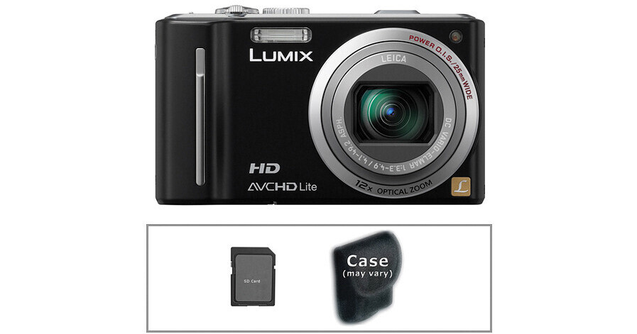 Panasonic LUMIX DMCZS7 Digital Camera with Basic Accessory Kit