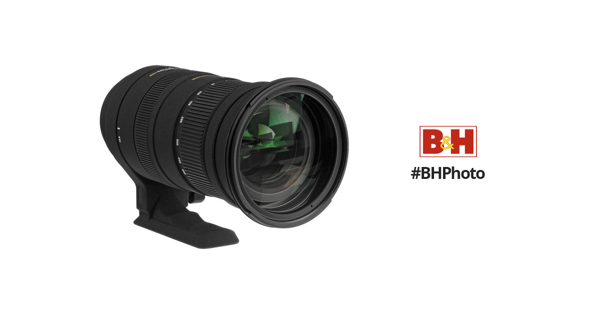 Sigma 50-500mm f/4.5-6.3 APO DG OS HSM Lens for Canon EOS 738101