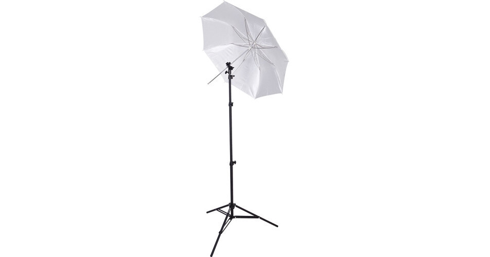 Westcott 43" Collapsible Umbrella Flash Kit with Stand 2332