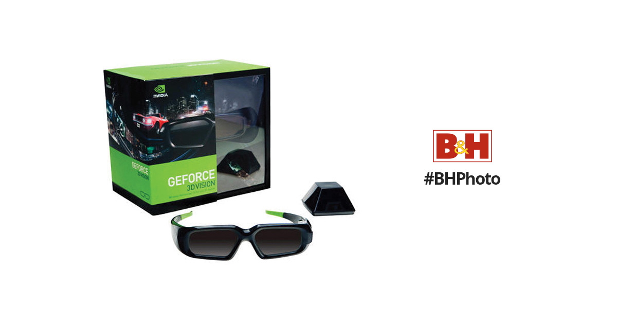 Nvidia 3d Vision Kit Wireless Stereoscopic 3d 942 10701 0003 001