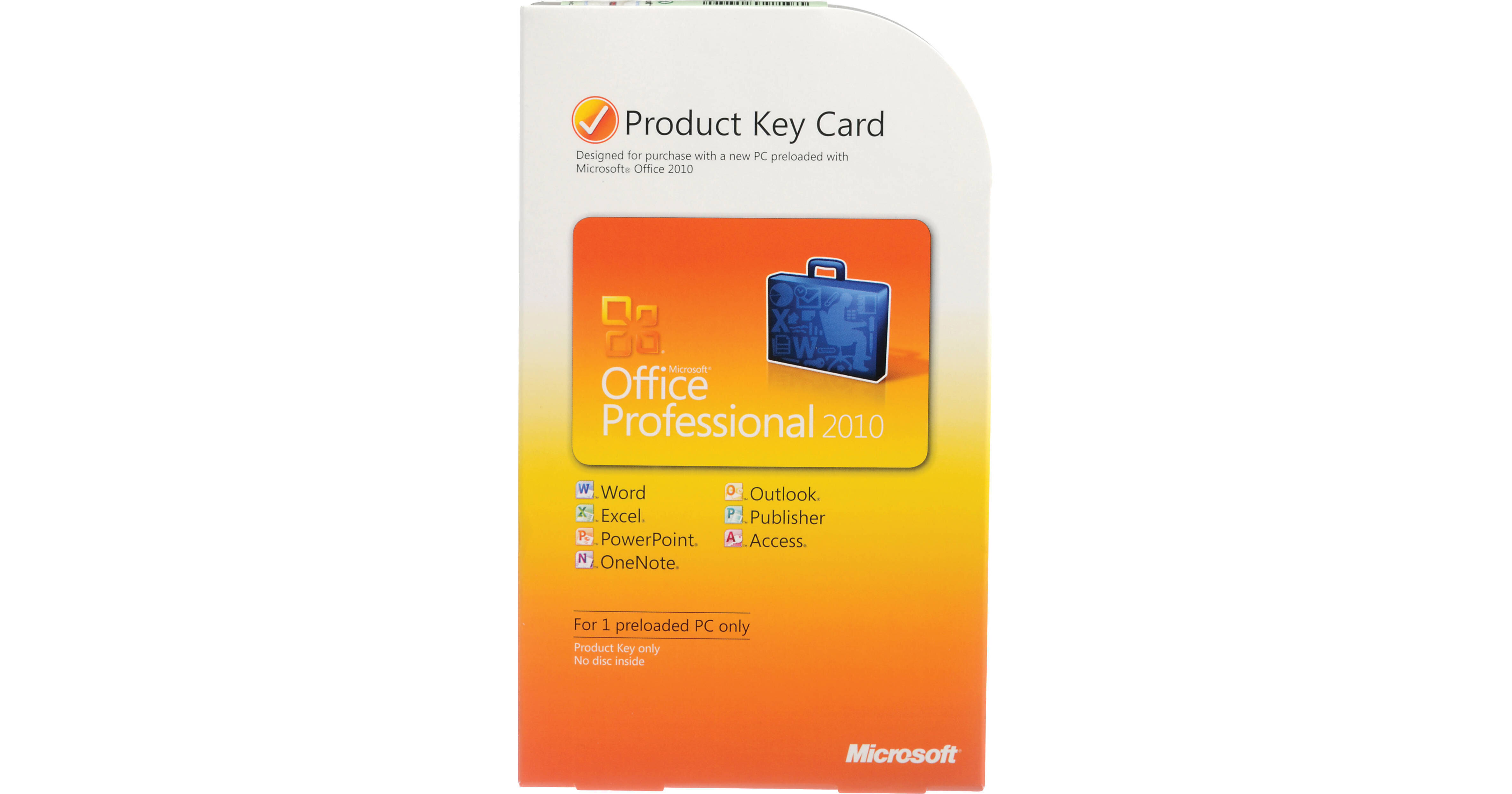 Microsoft Office Professional 2010 Software 269-14834 B&H Photo