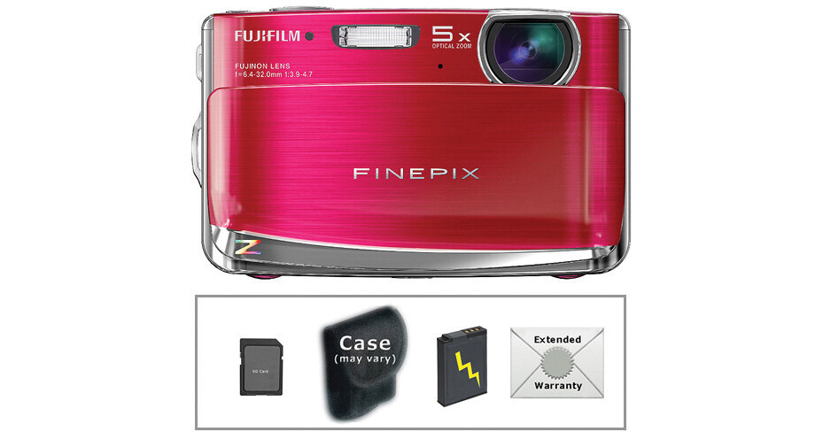 FUJIFILM FinePix Z70 Digital Camera with Deluxe Accessory Kit