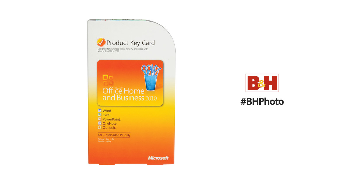 microsoft office home and business 2010 key