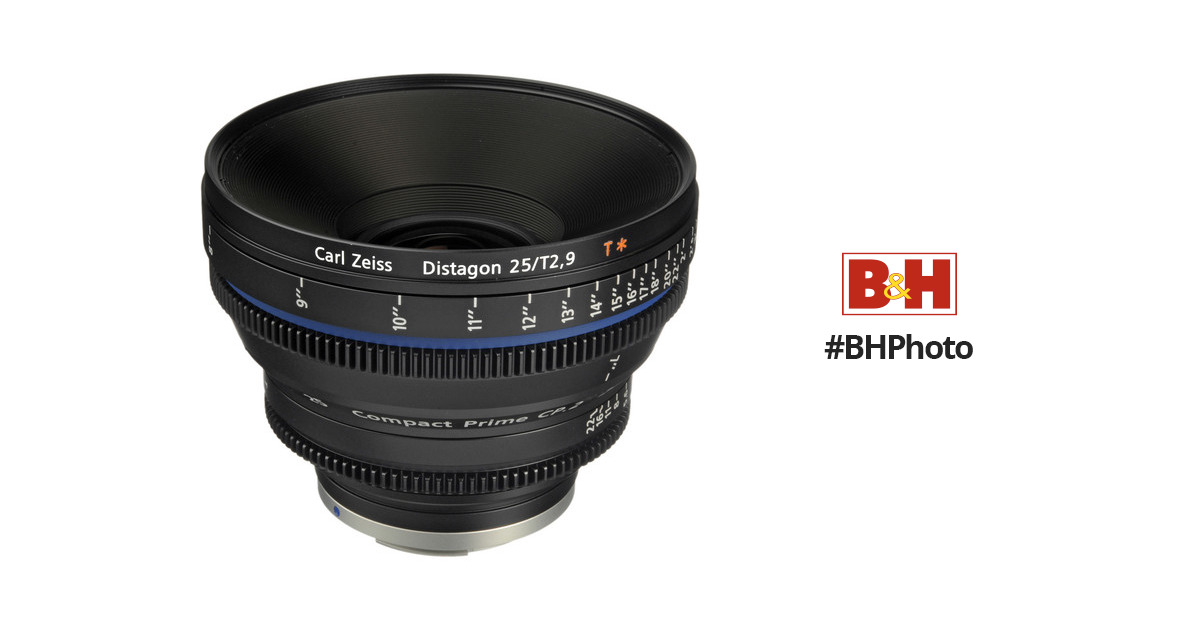 ZEISS Compact Prime CP.2 25mm/T2.9 Cine Lens (EF Mount) 1836-180