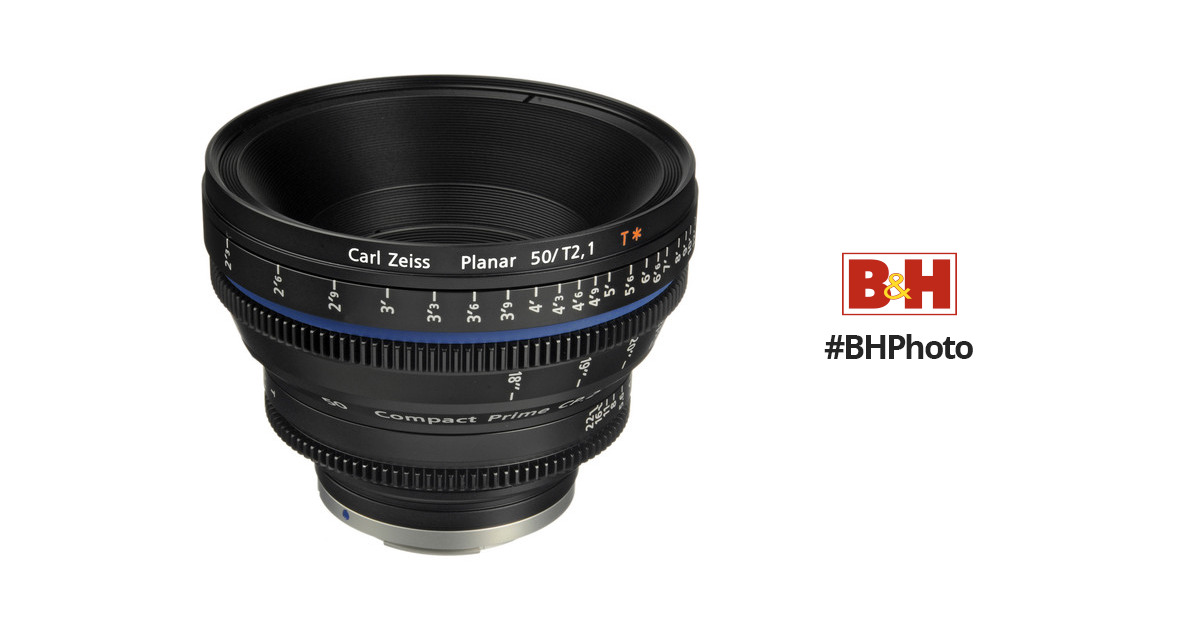 ZEISS Compact Prime CP.2 50mm/T2.1 Cine Lens (EF Mount) 1835-436