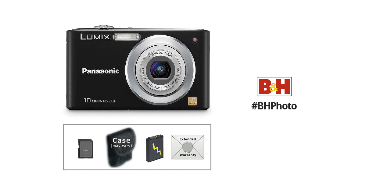 Bedrog Afgekeurd Haat Panasonic LUMIX DMC-F2 Digital Camera with Deluxe Accessory Kit