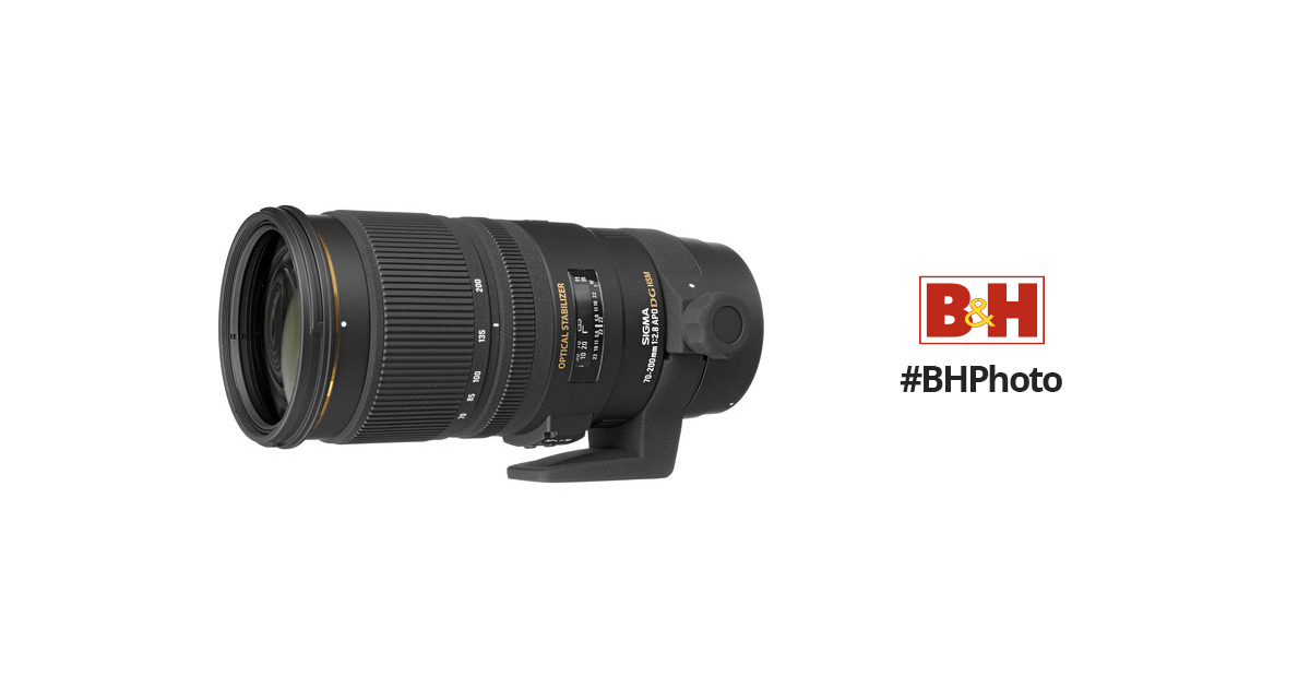 Sigma APO 70-200mm f/2.8 EX DG OS HSM Lens for Canon EF 589101