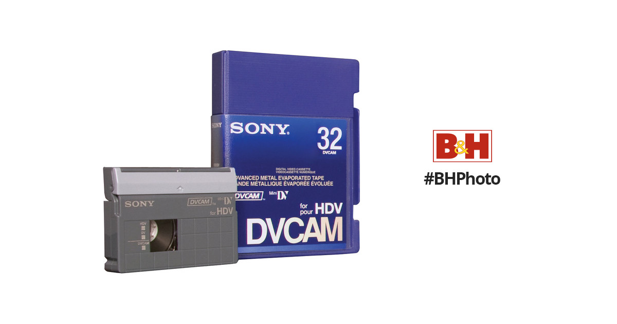 Sony HDV-DVCAM 124m Tape 