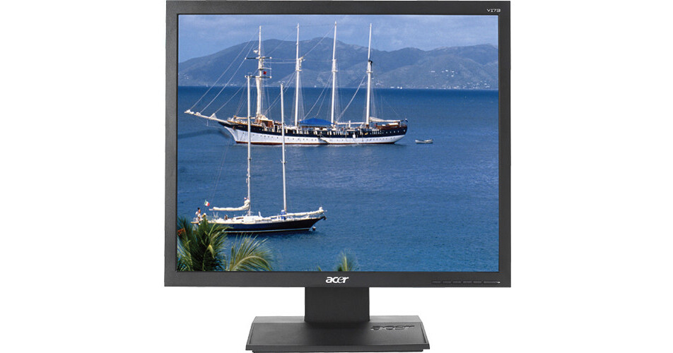 Acer V173 Djb 17 Lcd Monitor Etbv3rpd03 Bandh Photo Video