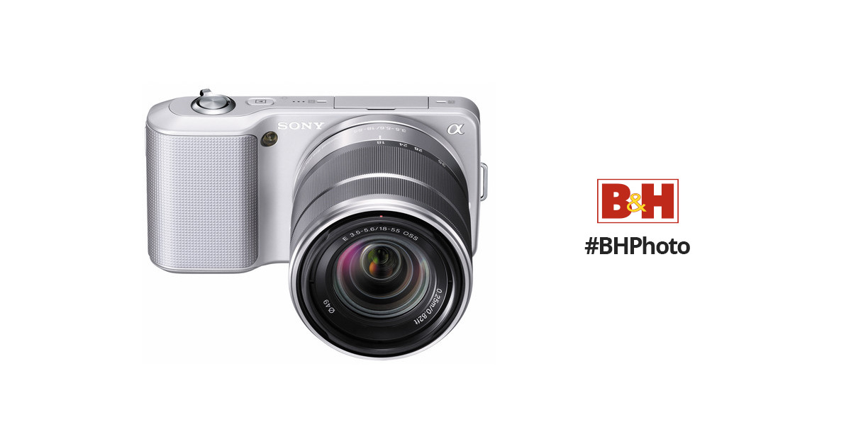 Sony Alpha NEX-3 Interchangeable Lens Digital Camera w/18-55mm Lens (Silver)