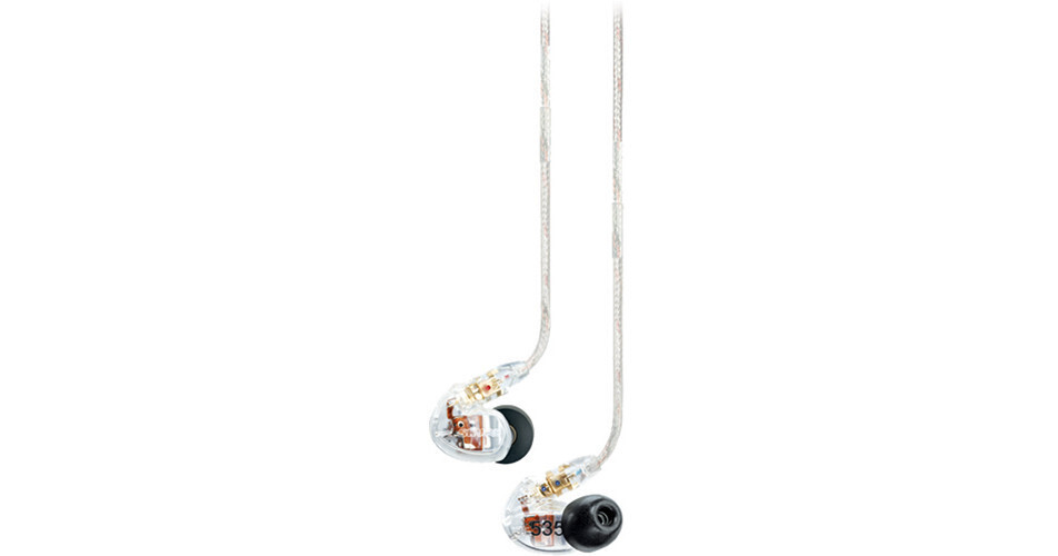 Shure SE535 Sound-Isolating In-Ear Stereo Headphones SE535-CL