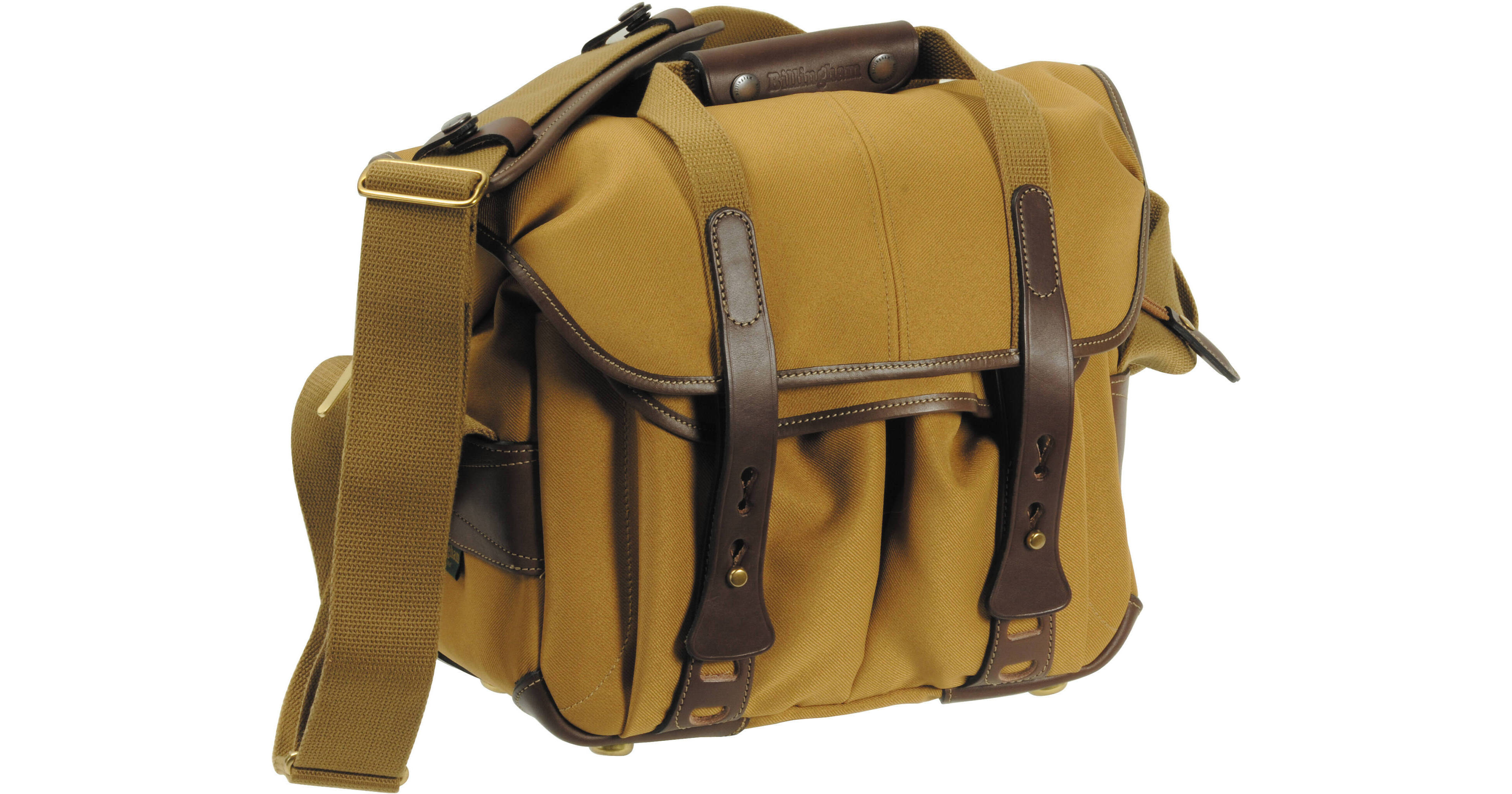 Billingham 207 Camera Bag (Khaki with Chocolate Leather)
