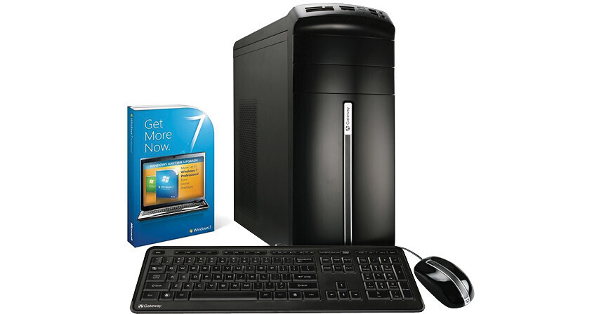 Gateway DX4300-17 Desktop Computer with Windows 7 Professional