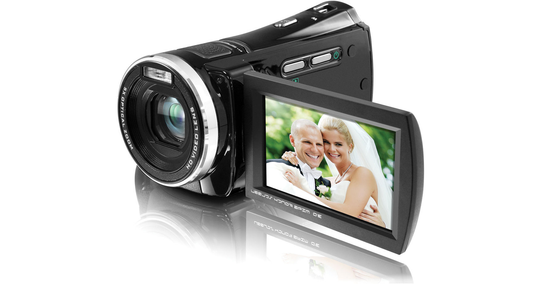 Aluratek AHDVC03F CINECAM HD 1080p DV Camcorder AHDVC03F B&H