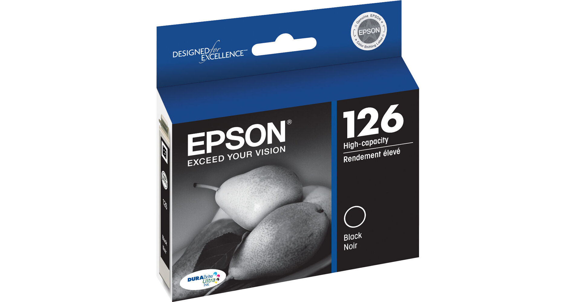 Epson 126 High-Capacity Black DURABrite Ultra Ink T126120-S B&H