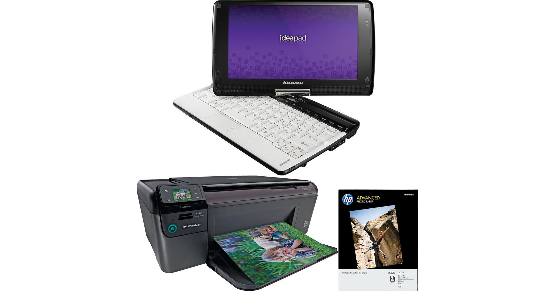 Lenovo IdeaPad S103t 10.1" Tablet Computer with Printer Kit