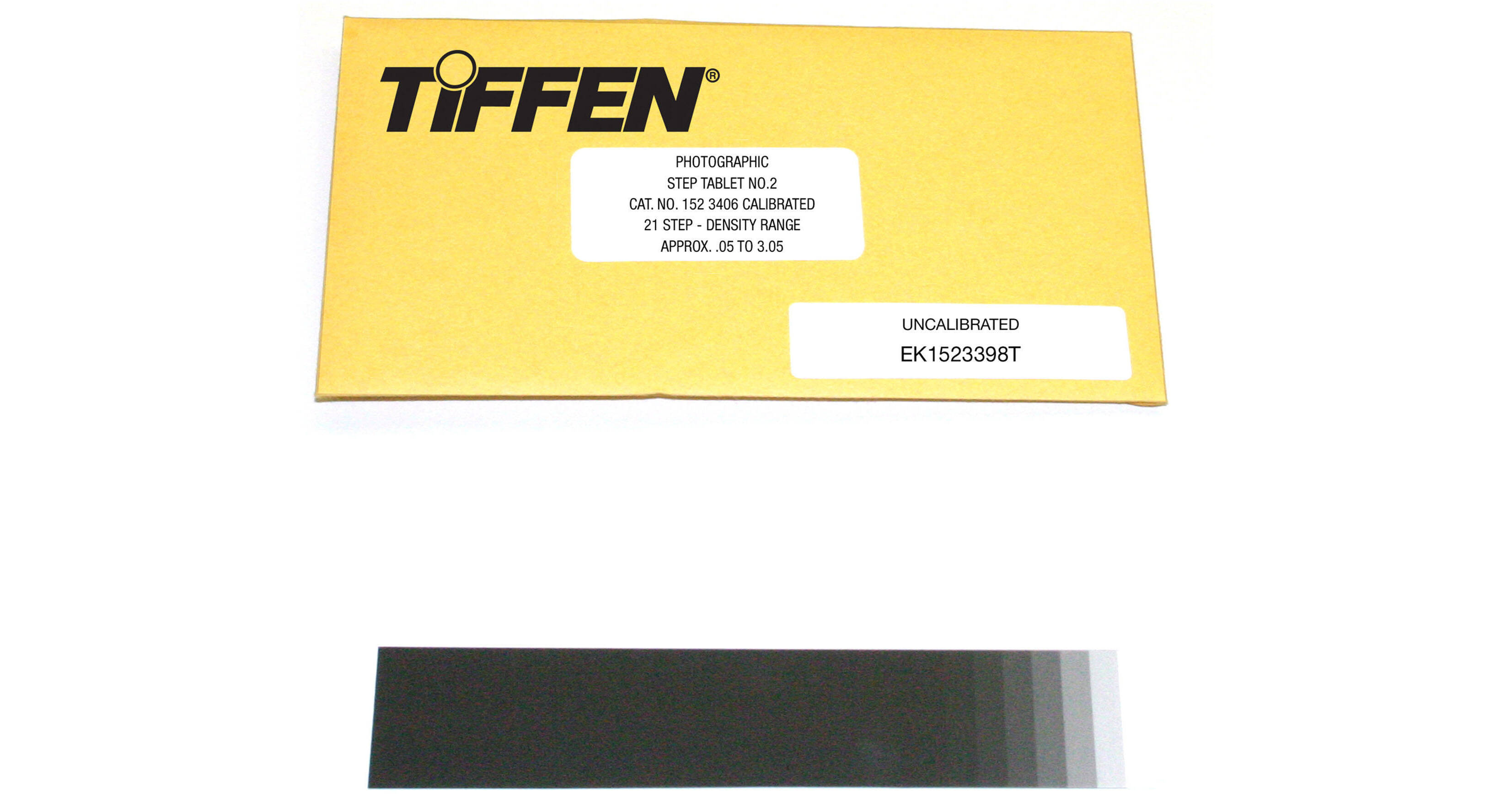 Step Tablet Tiffen #2 Photographic Step Tablet Calibration Device EK1523398T
