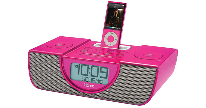 IHome IP42UVC Dual Alarm FM Clock Radio For Your IP42PV B H