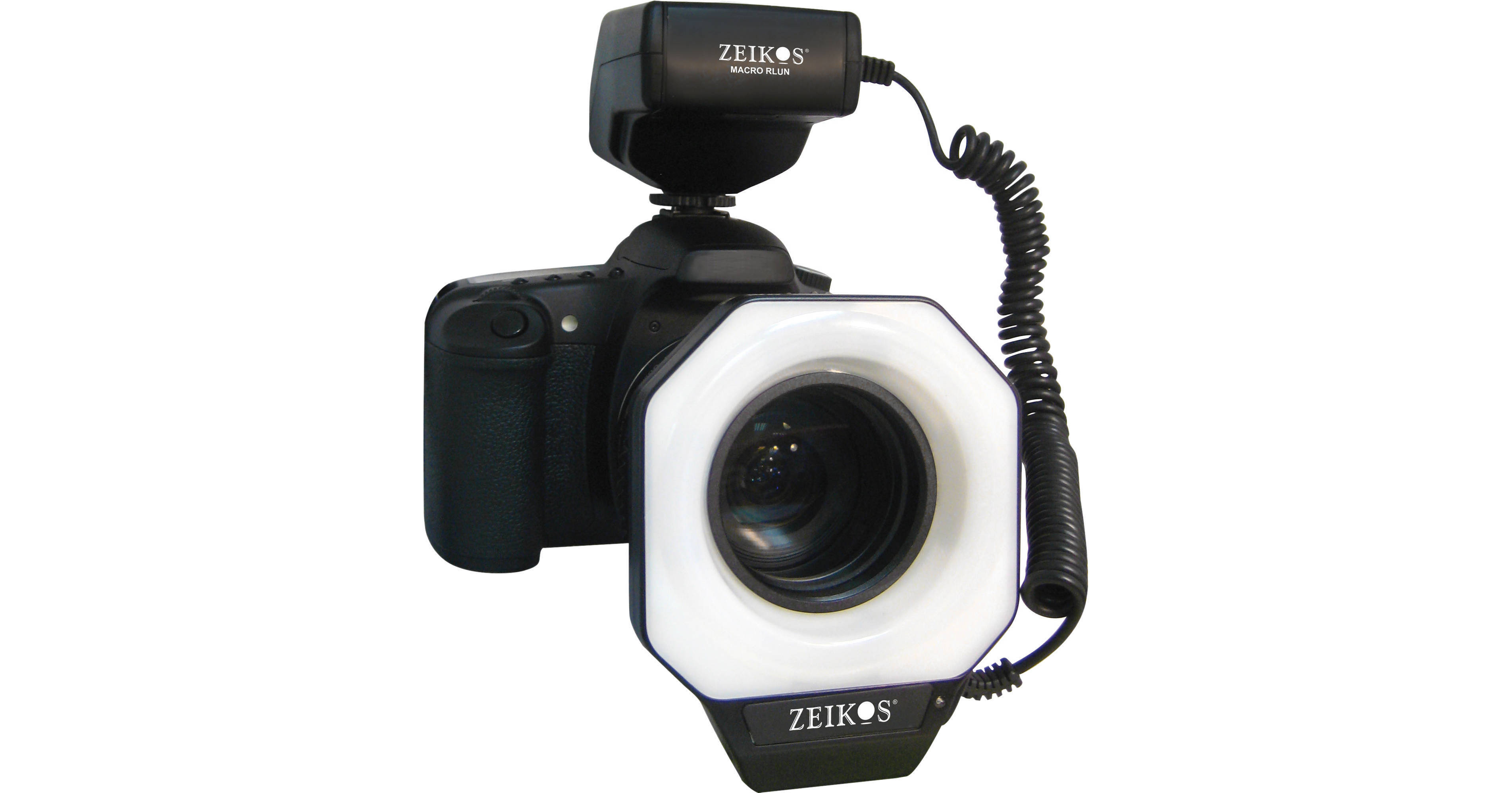 Zeikos Universal Macro Ringlight Flash for All Cameras ZERLUN