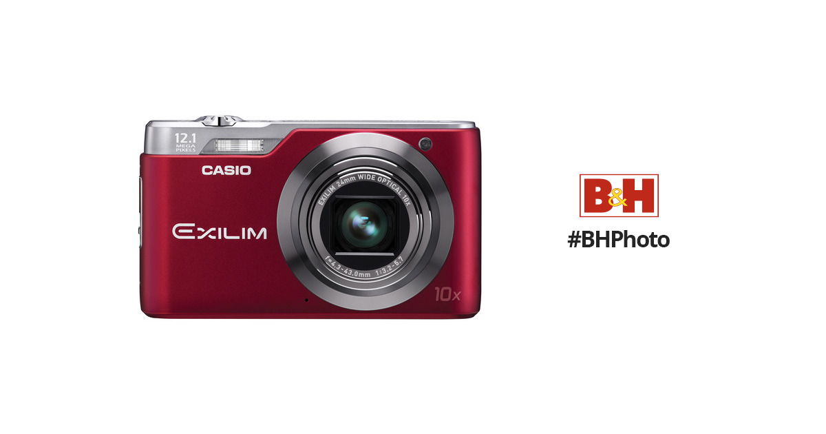 Volg ons hoofdpijn consensus Casio Exilim EX-H5 Digital Camera (Red) EX-H5RD B&H Photo Video
