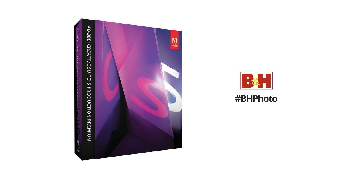 Adobe Creative Suite 5 Production Premium for Mac 65081229 B&H