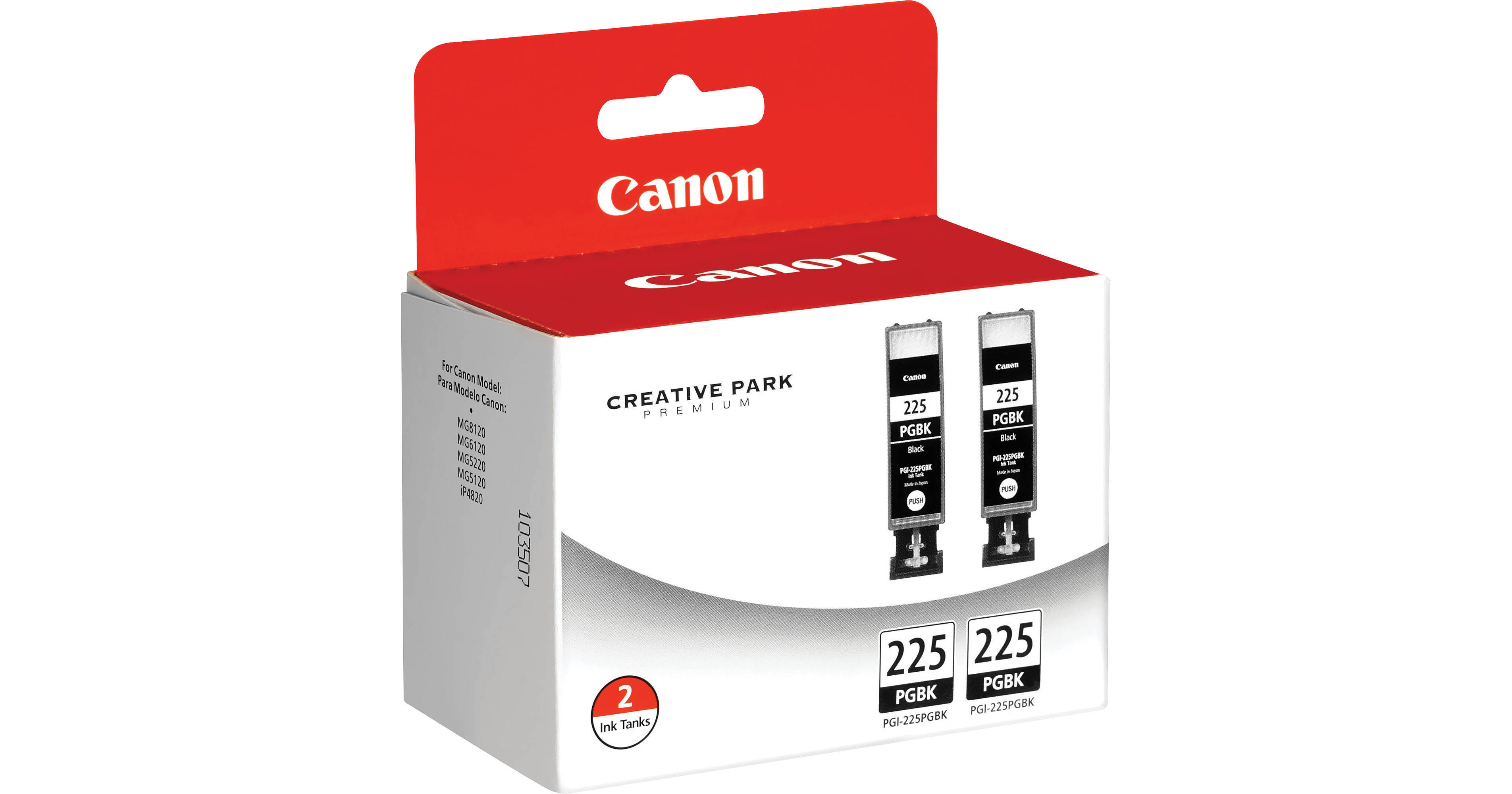 Ricambio Inchiostro Canon Economico Cartucce D'inchiostro Compatibili PGI225BK - Confezione Da 3, Per Stampanti Canon MG6120, MX882, MG5220 E Altri Modelli Cartucce Per MG5220 MX892 - Foto 10
