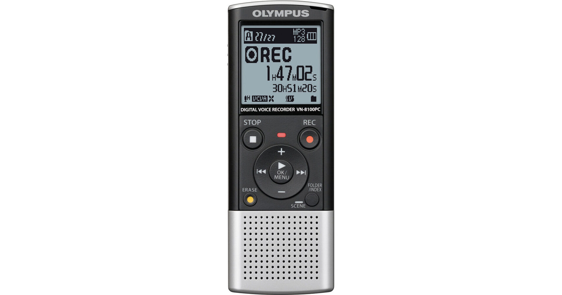 Olympus VN-8100PC Digital Voice Recorder 142600 B&H Photo Video