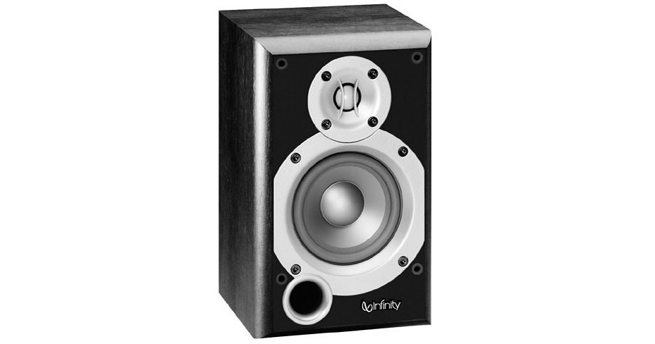 Infinity P143bk 4 2 Way Passive Bookshelf Speaker Black