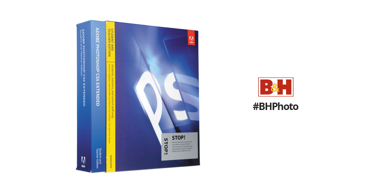 Buy Adobe Photoshop CS5 Extended Student And Teacher Edition